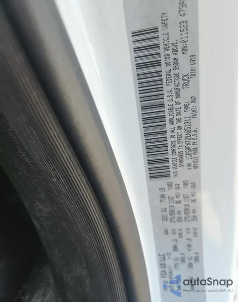 2019 Ram 1500 Tradesman from USA, damaged, VIN 1C6SRFNT2KN651311
